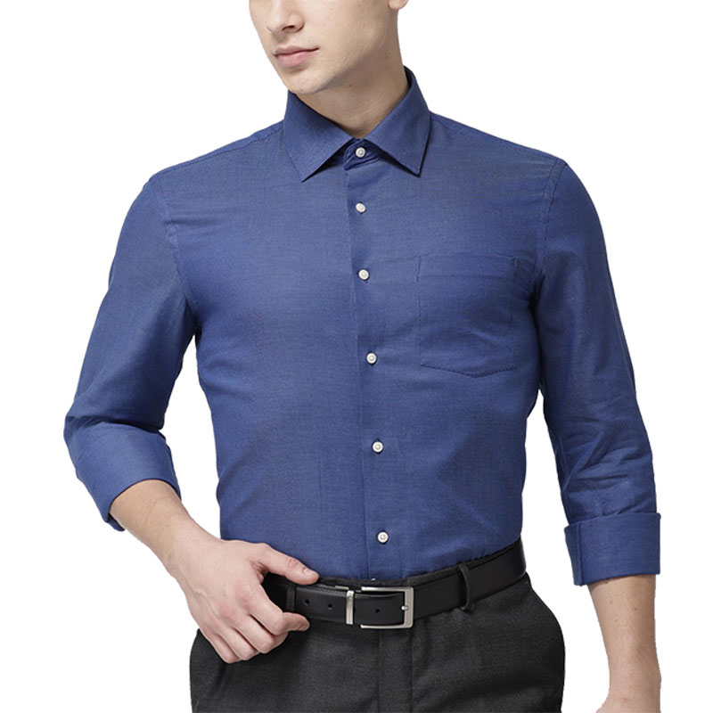 ARROW MEN BLUE SLIM FIT SHIRT